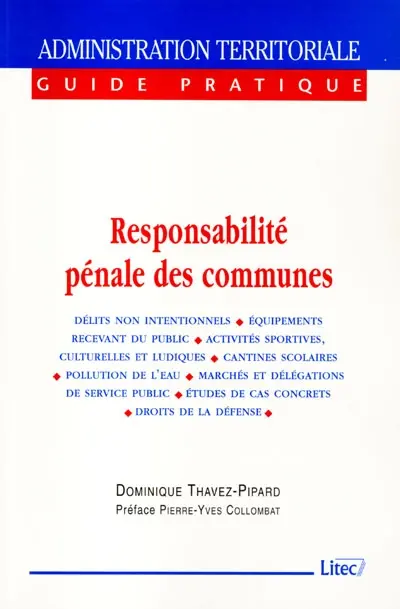 Responsabilité pénale des communes