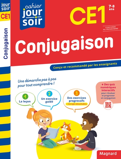 Conjugaison CE1, 7-8 ans : conforme au programme