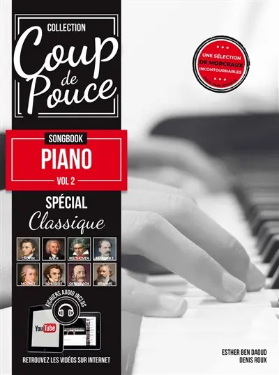 Méthode Coup de pouce Songbook piano vol.2 : Spécial Classique