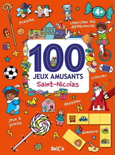 100 jeux amusants : Saint-Nicolas
