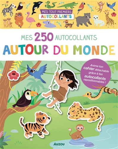 250 autocollants autour du...
