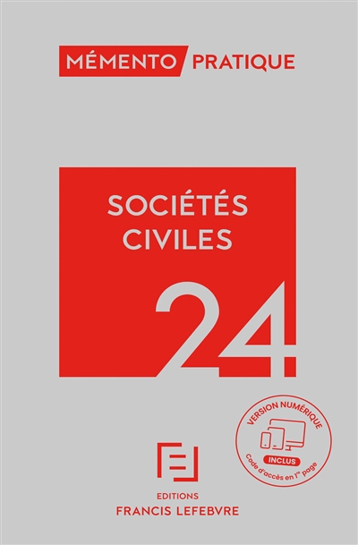 Sociétés civiles 2024