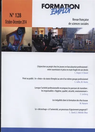 Formation emploi, n° 128