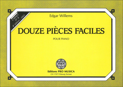 Douze pièces faciles pour piano