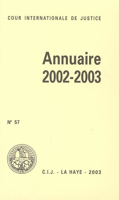 Annuaire 2002-2003