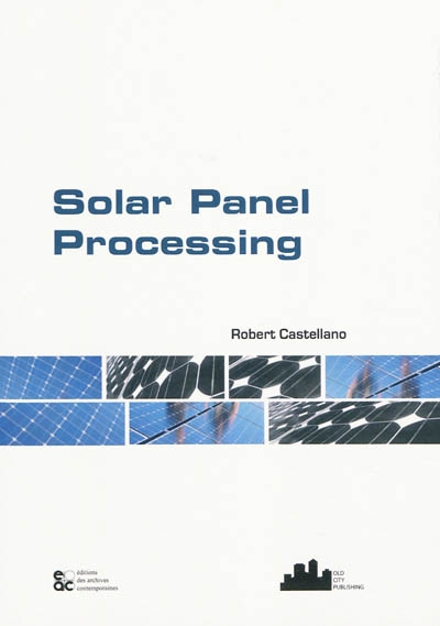 Solar panel processing