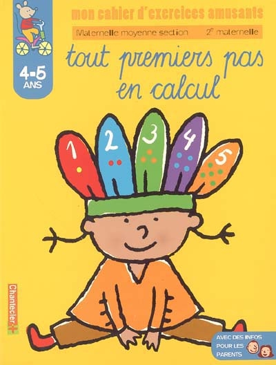 Tout premiers pas en calcul, Moyenne section maternelle, 4-5 ans