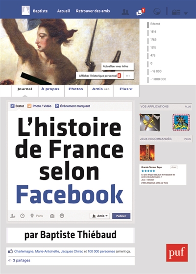 L'histoire de France selon Facebook
