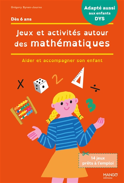 couverture du livre Jeux et activités autour des mathématiques : aider et accompagner son enfant