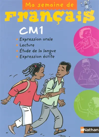 Ma semaine de français CM1 : élève