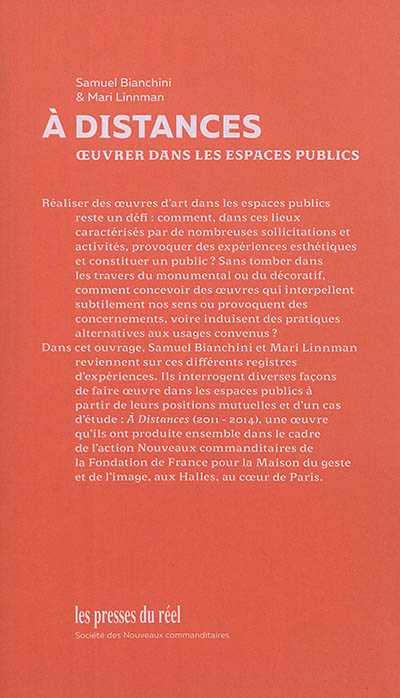 A distances : oeuvrer dans...