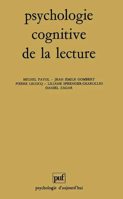 Psychologie cognitive de la lecture