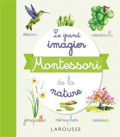 Le grand imagier Montessori de la nature