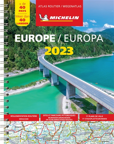 Europe 2023 : atlas routier...