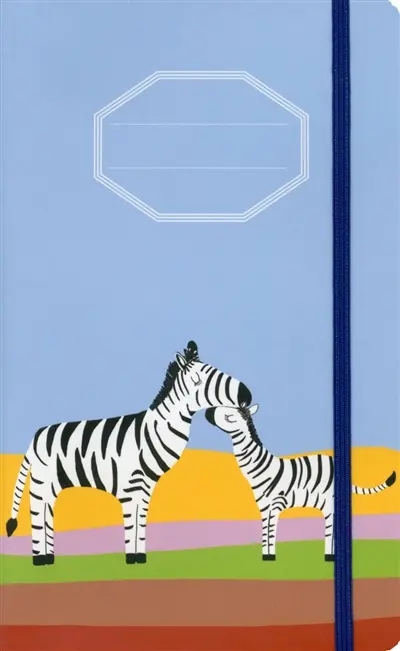 Mon carnet de notes zèbre