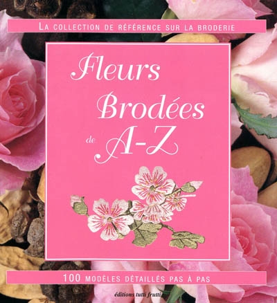 Fleurs brodées