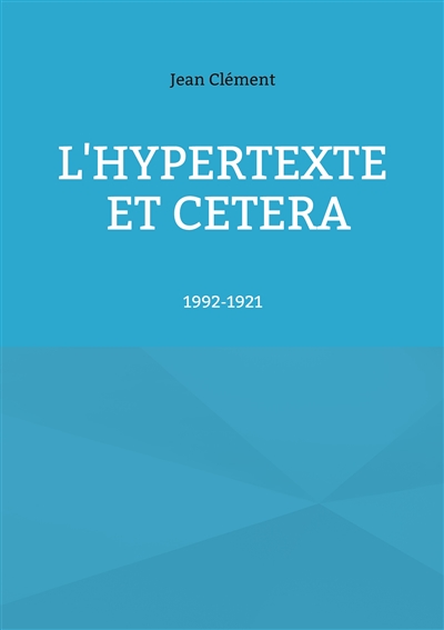 L'hypertexte et cetera :...
