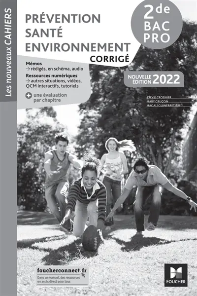 Prévention, santé, environnement 2de bac pro : 2022 : corrigé
