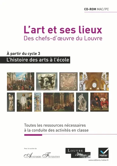 L'art et ses lieux : des chefs-d'oeuvre du Louvre, à partir du cycle 3 : CD-ROM MAC-PC