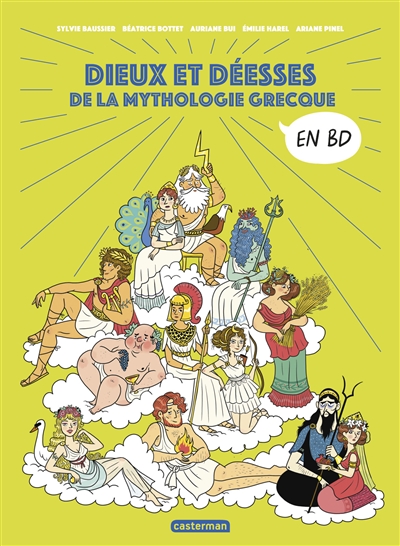 Dieux et déesses de la mythologie grecque en BD