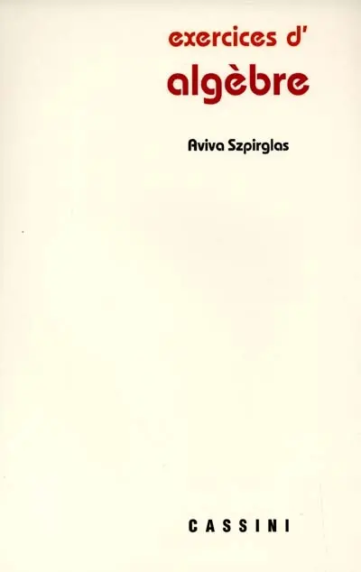 Exercices d'algèbre