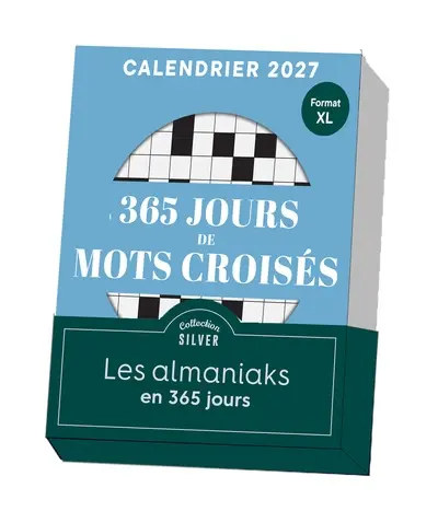 365 mots croisés : calendrier 2027