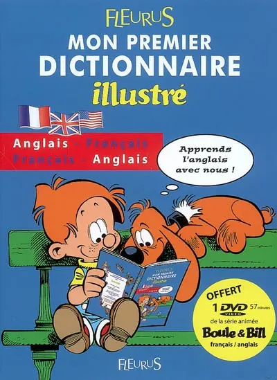 Mon premier dictionnaire illustré : anglais-français, français-anglais