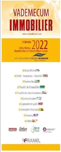Vademecum de l'immobilier 17e édition