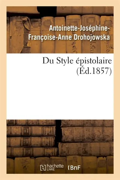 Du Style épistolaire
