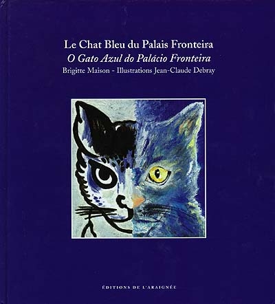 Le chat bleu du palais Fronteira. O gato azul do palacio Fronteira