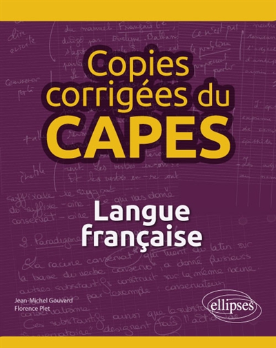 Copies corrigées du Capes : langue française