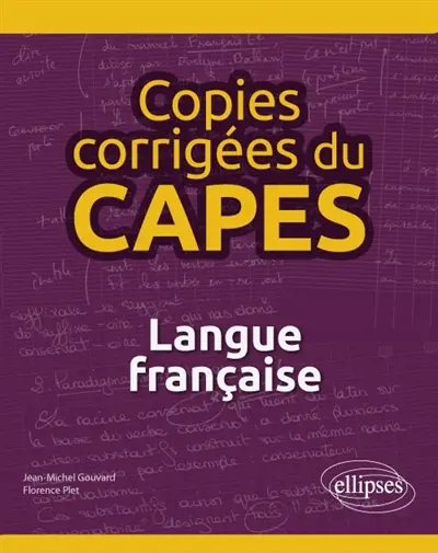 Copies corrigées du Capes : langue française
