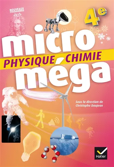 Physique chimie 4e : nouveaux programmes 2016