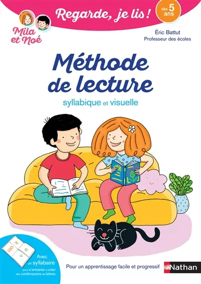 Méthode de lecture syllabique et visuelle : dès 5 ans