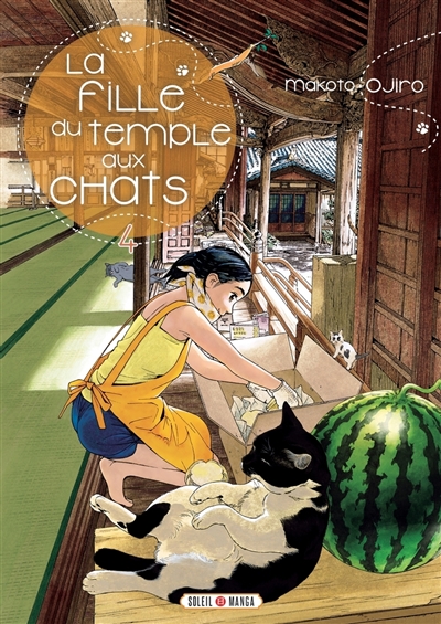 La fille du temple aux chats