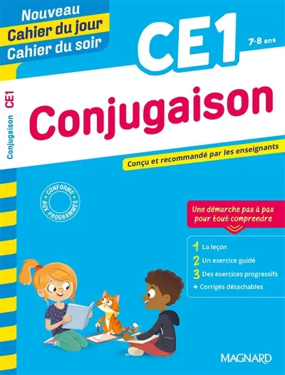Conjugaison CE1, 7-8 ans
