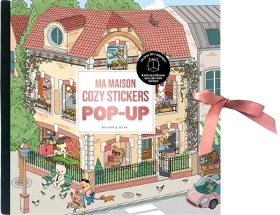 Ma maison cosy stickers pop-up