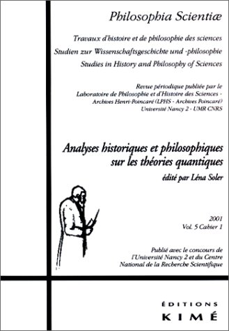 Philosophia scientiae, n° 5-1. Physique quantique