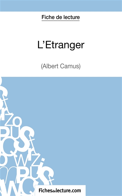 L'Etranger d'Albert Camus...