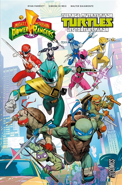 Mighty morphin Power Rangers & Teenage mutant ninja Turtles. Vol. 1