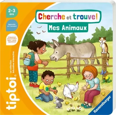 Mes animaux : cherche et trouve