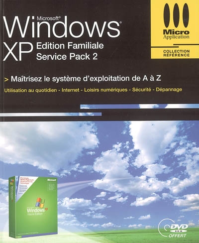 Windows XP service pack 2 édition familiale
