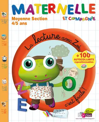 Maternelle moyenne section, 4-5 ans : la lecture avec Zoé