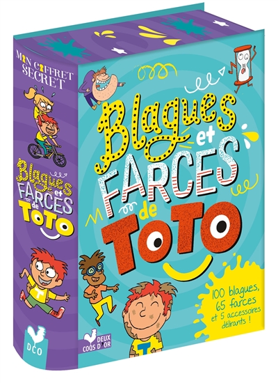 Blagues et farces de Toto : 100 blagues, 65 farces et 5 accessoires délirants !