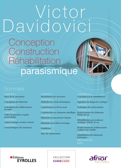 Conception, construction, réhabilitation parasismique : Eurocodes