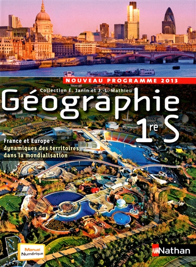 Géographie 1re S : manuel