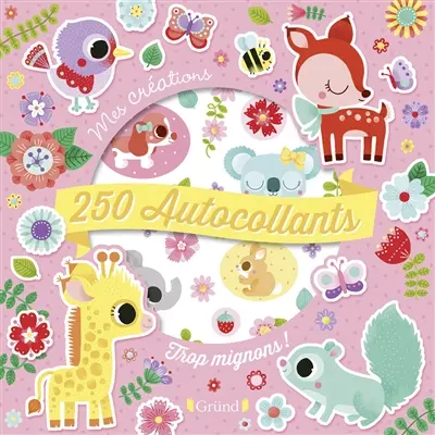 250 autocollants trop mignons !