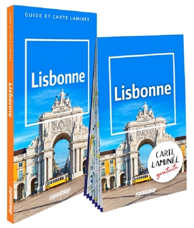 Lisbonne : guide et carte laminée