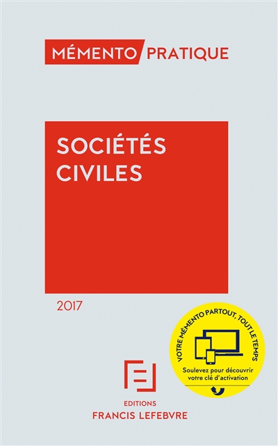 Sociétés civiles 2017