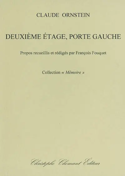 Deuxième étage, porte à gauche
